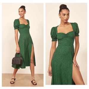 🌼NWT Reformation Lacey Midi Dress in Jitterbug